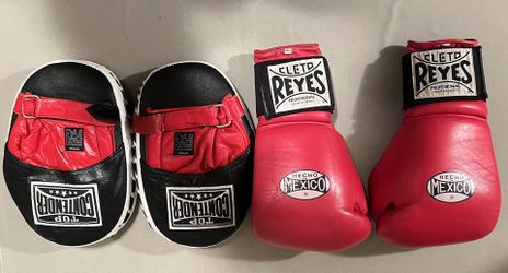 Boxing gloves cleto reyes vintage 14oz