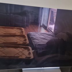 50% Price: TV OLED 55 Inch Plus TV Stand 