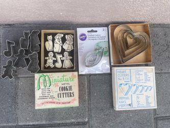Vintage cookie cutters