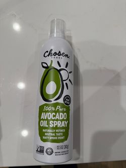 Avocado oil spray