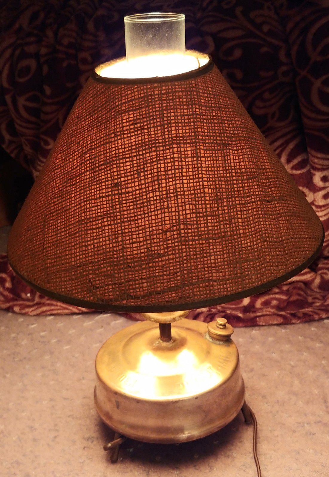 vintage Primus No. 505 (rare) LAMP / DESK LIGHT sweden stove