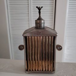 Vintage Rolls Royce Radiator Flask and Musical Box
