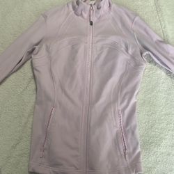 lululemon pink non-cropped define jacket