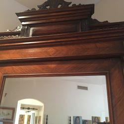 Antique Mahogany Armoire
