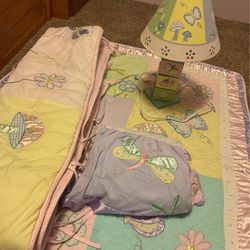Baby Girl Crib Set