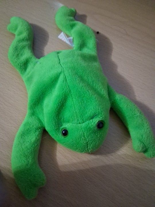 Ty Frog Legs Beanie Baby Vintage Retired