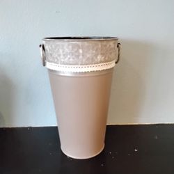 Refinished Metal Vase