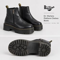 Dr. Martens Platform Chelsea Boots