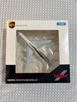 Herpa UPS Boeing 747-8F 1/500 Scale Model