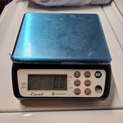 San Jamar Escali Digital Portion Control Kitchen Scale