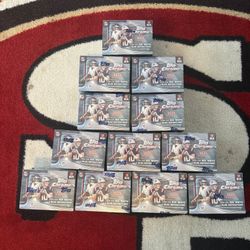 Topps Chrome Football Value Box x12