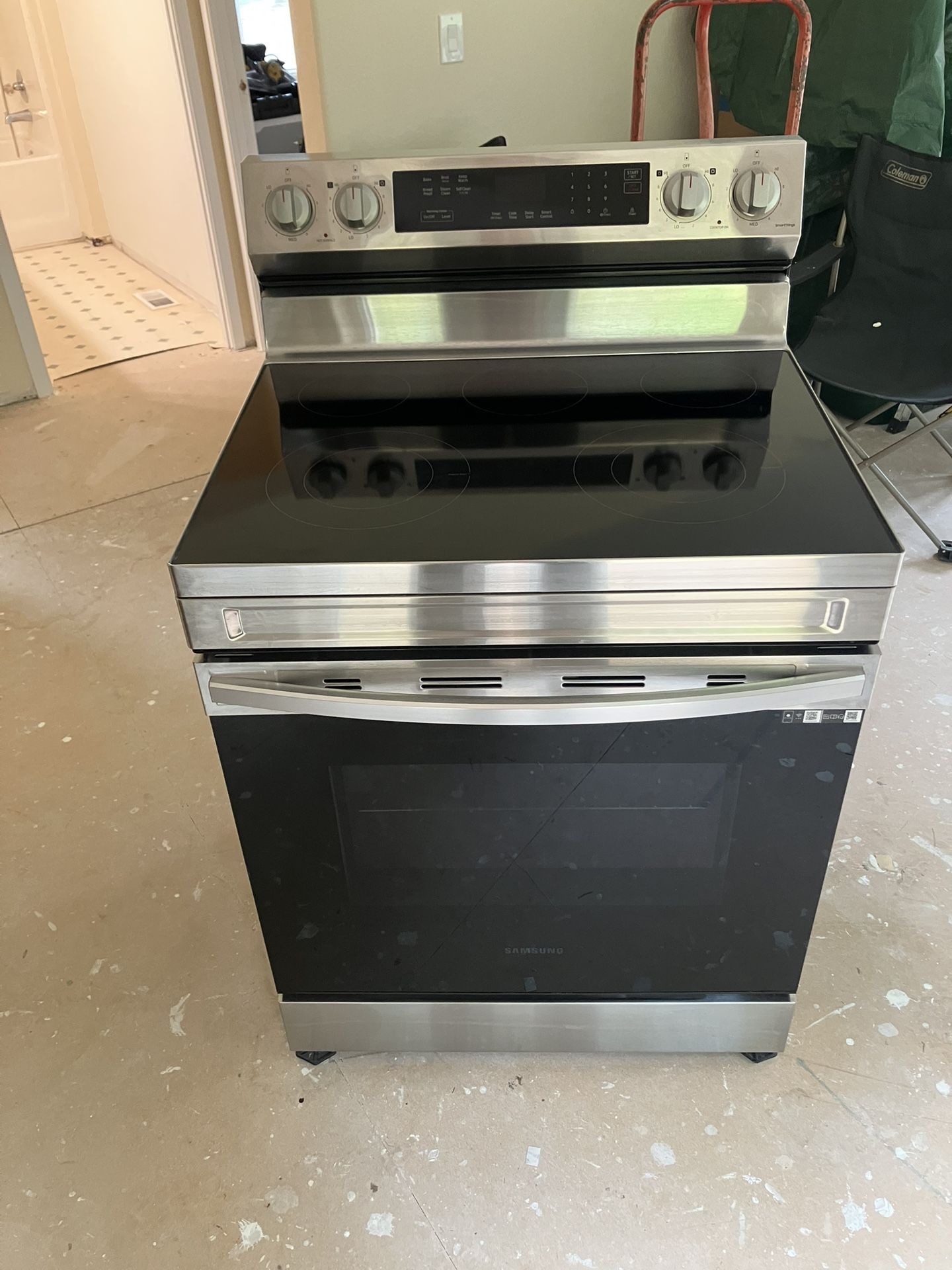 Samsung WiFi 5 Burner Electric Range