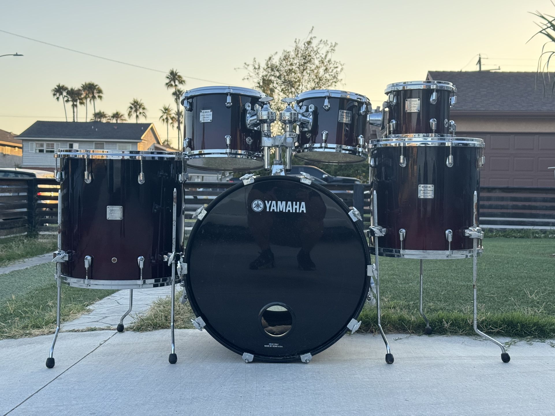 Yamaha Maple Custom Absolute Drum Kit