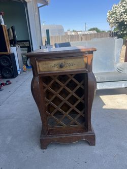 Antique Wine Cabinet