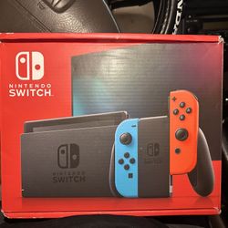Nentendo switch Used A Few Times Still Everything In The Box