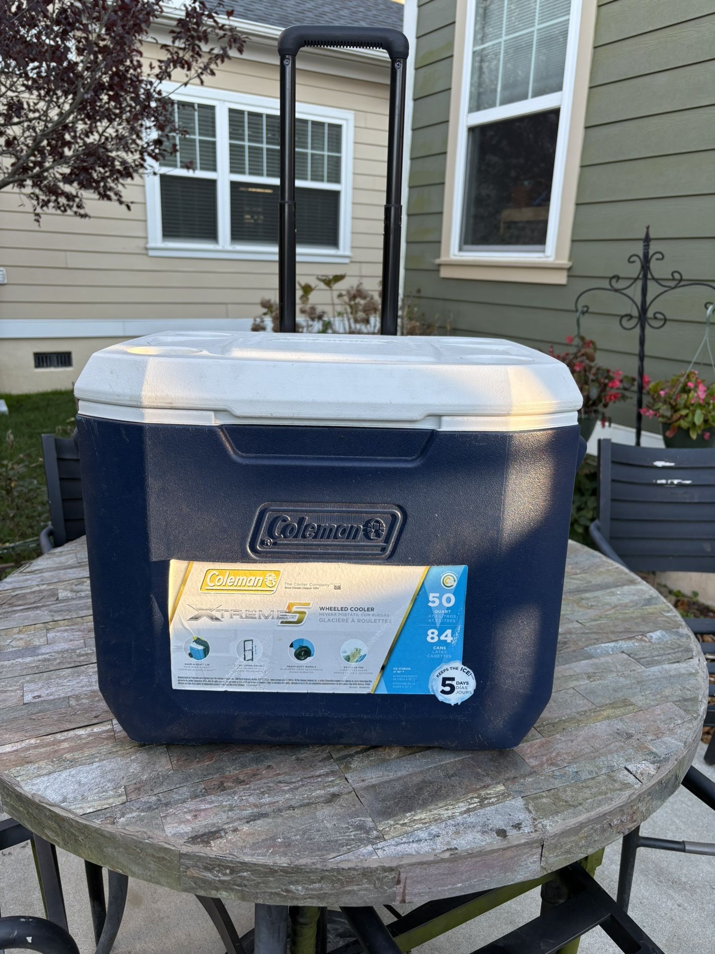 Coleman 50 Qt Wheeled Cooler