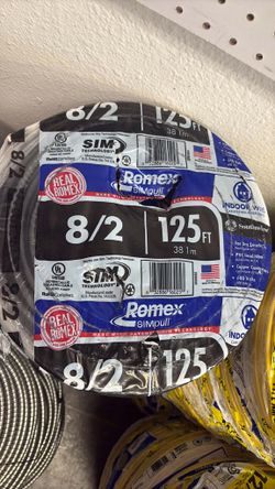 New Romex Wire 8/2