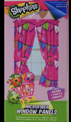 Shopkins curtains