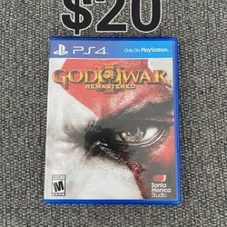 PS4 GOD OF WAR