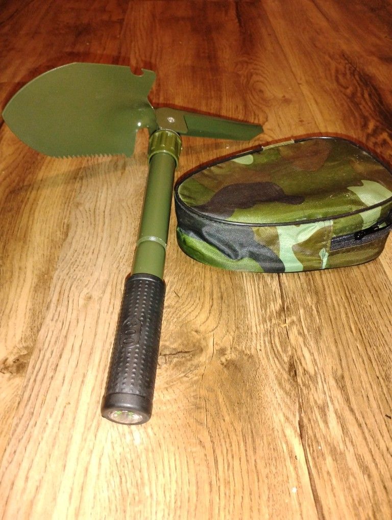 Mini Shovel And Case For Camping Etc