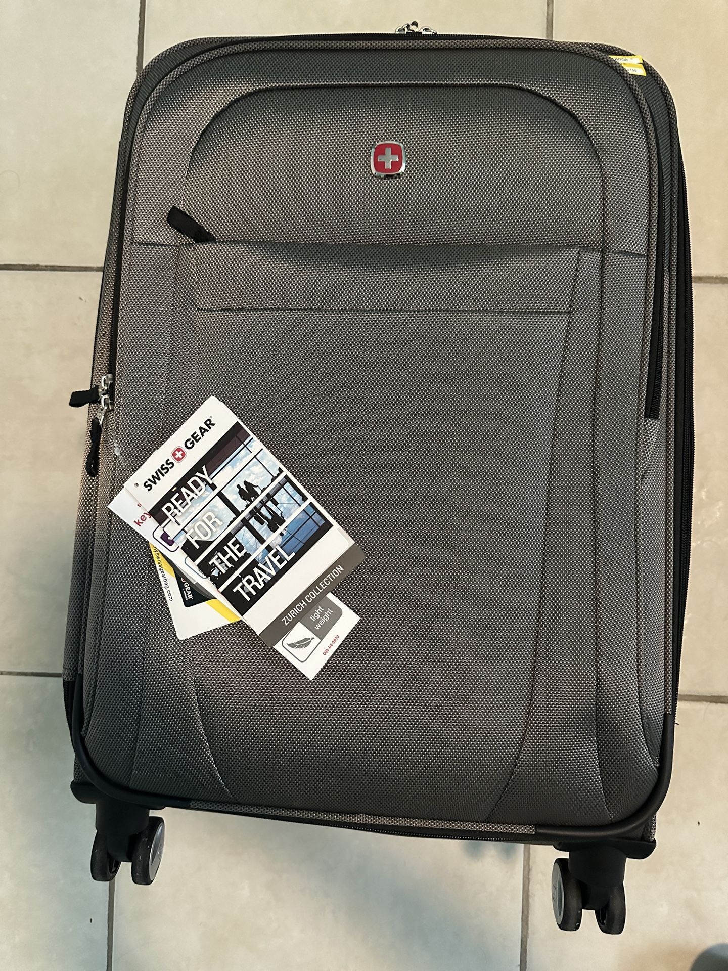 Swissgear Zurich 24.5 Upright Pewter Color