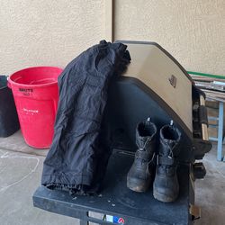 Snow Pants And Snow Boots