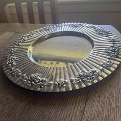 Royal Doulton Silver Collection Old Country Roses Charger 