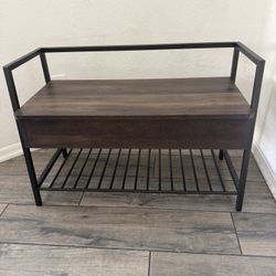 Shoe Storage Bench