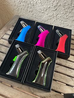 Heavy Duty Butane Torch Lighter – Strong Flame for BBQ, Cigars, DIY
