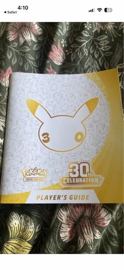 Looking for Extra Pokemon 30th ETB booklet