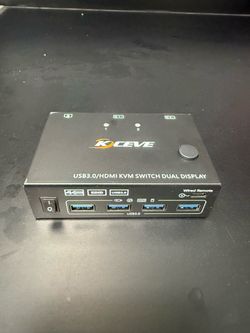 2 port monitor switch usb/hdmi