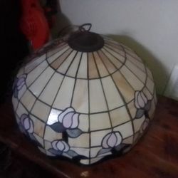 Stained Glass Hanging Light