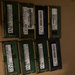 8GB DDR4 Laptop Ram - 8 Available 