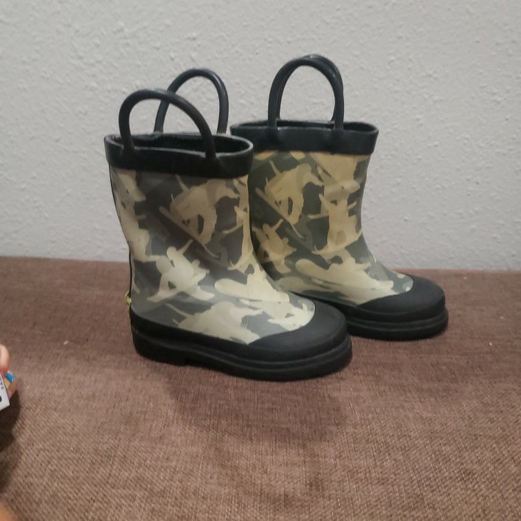 Toddler Camo Rain/Snow Boots