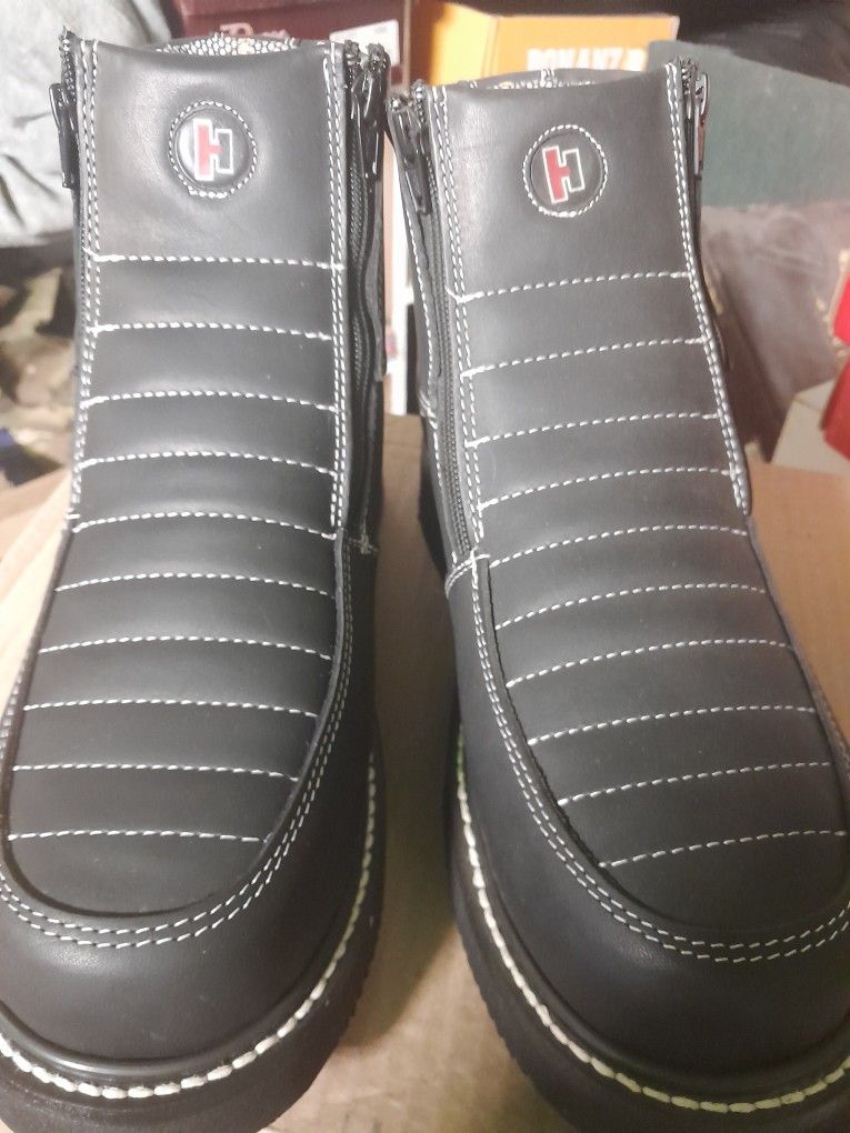 Hammer Work Boots For Men Size 11 Steel Toed