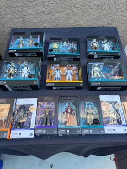 Star Wars action figure box sets(various)