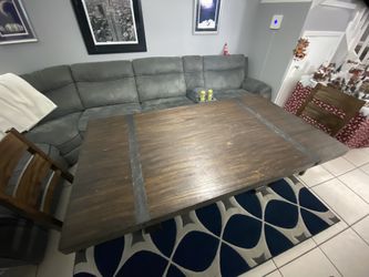 Wood Dining Table And Chairs