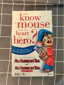An American Tail & Fievel Goes West  VHS Box Set