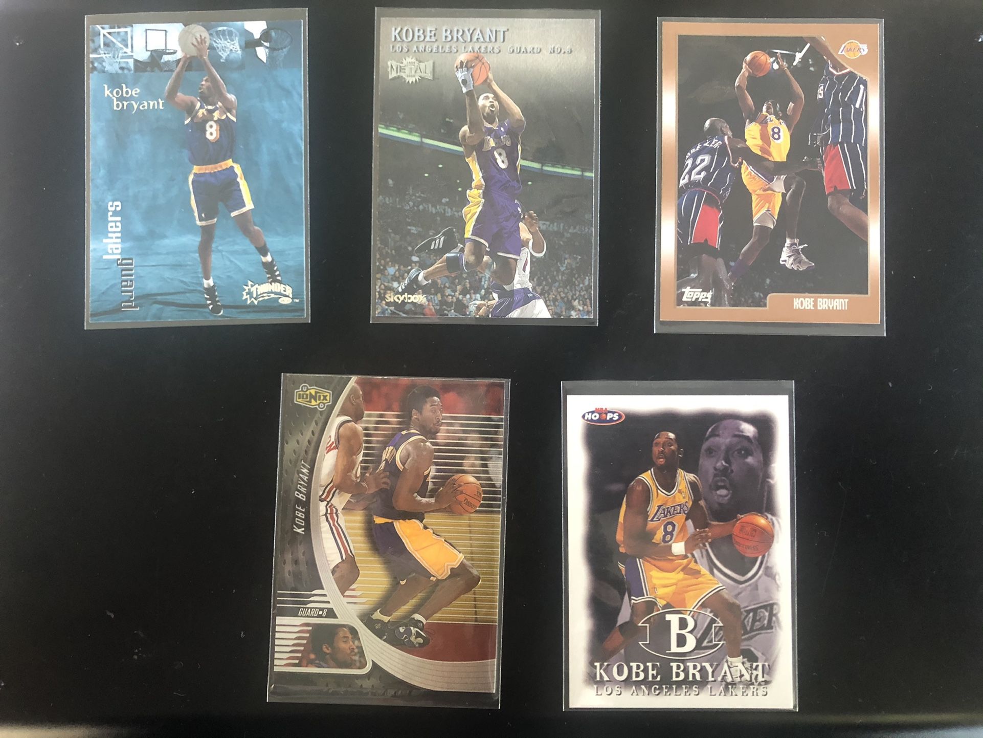 Kobe Bryant Sportscards : Lot K6 Various Basketball 