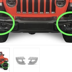 Jeep Wrangler bumper end caps