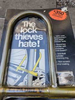 Super strong bike lock