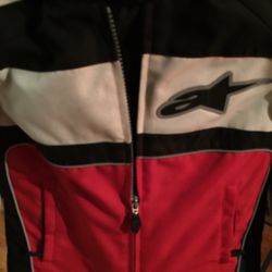 Alpinestars Red/Black/White Riding Jacket