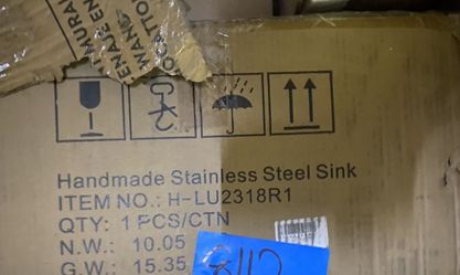 New Lordear Kitchen Sink Stainless Steel 23”