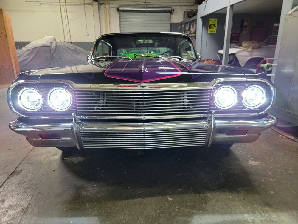 1958 To 1976 CHEVY IMPALA GLASS LED HEADLIGHTS