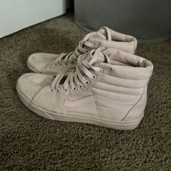 Pink Vans High Tops