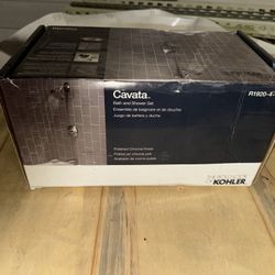 Kohler New Bath And Shower Set With Mixing Valve Calvary