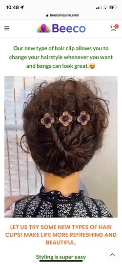 Shining Rhinestone Hair Clip