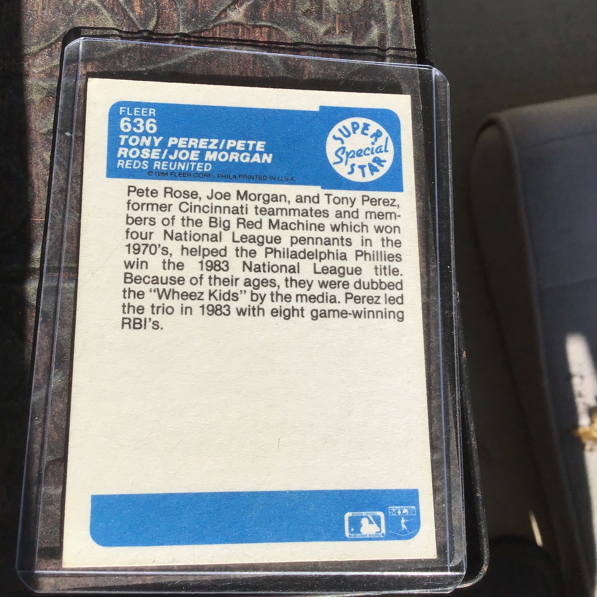 Perez, Rose & Morgan Fleer Card