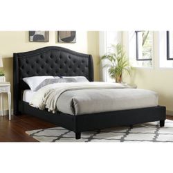 Black King Bed Frame