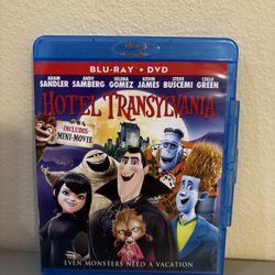 Hotel Transylvania (Includes Mini Movie) Blu-Ray & DVD Movie Set 